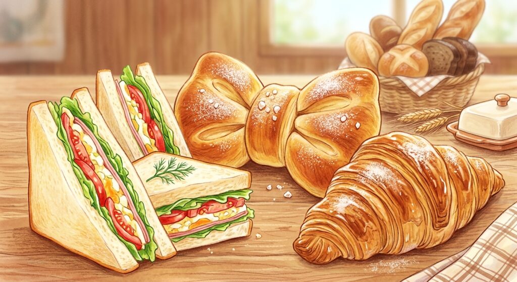 パンのイメージ図